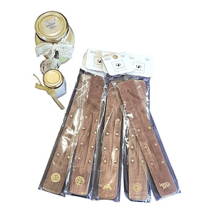 Porta Sahumerio Madera