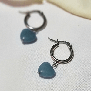 Aritos Corazón con Baño