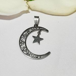 Dije Luna y Estrella