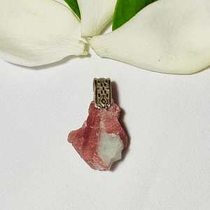 Dije Turmalina Rosa Bruto