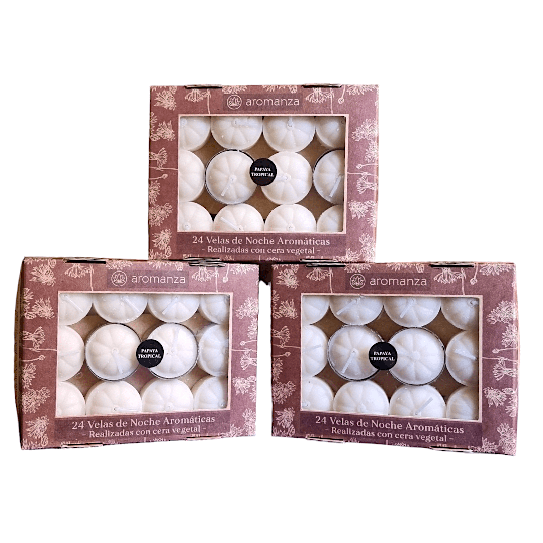 Vela Aromática de Noche x24u